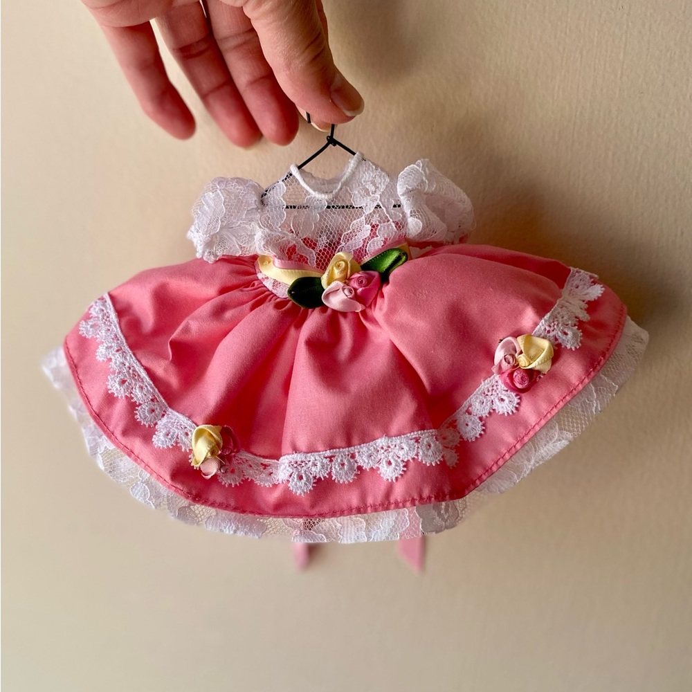 Madame Alexander Pink Doll Dress Outfit For 8” Wendy Doll